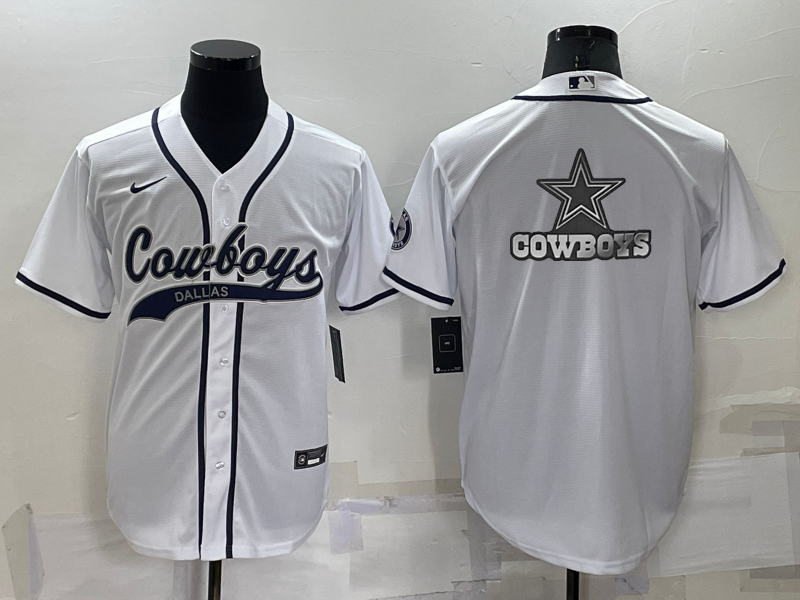 Men's Dallas Cowboys White Jersey